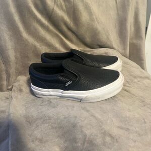 Vans Classic Black Slip-On Shoes